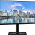 27" Монитор Samsung F27T450FZU,  1920x1080,  IPS,  75Гц,  2хHDMI,  1хDP,  черный [lf27t450fzuxen]